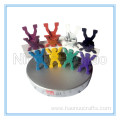 Colorful Metal Paper Clip With Magnetic Base